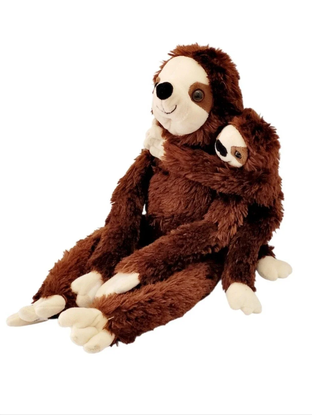 Mom With Attached Baby Plush Sloth Stuffed Animal 18